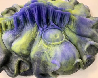 ANGRY RED PLANET Amoeba new Limited Run 13 inches long ArtToy Urban Silicone Jiggler Sci Fi Horror new Original Rubber Jigglers