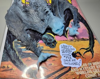 NEW Jiggler Vic Prezio skull bat tribute of Warren magazine Creepy #28
