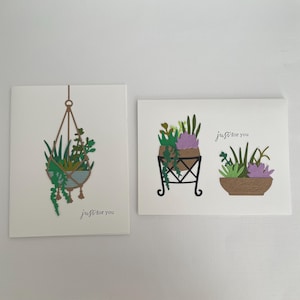 Succulent Card 2 pack