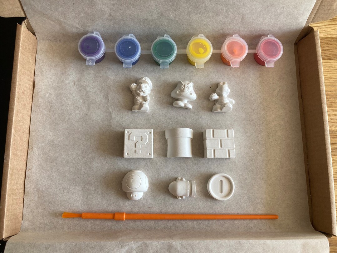 Super Mario Paint Your Own Etsy UK