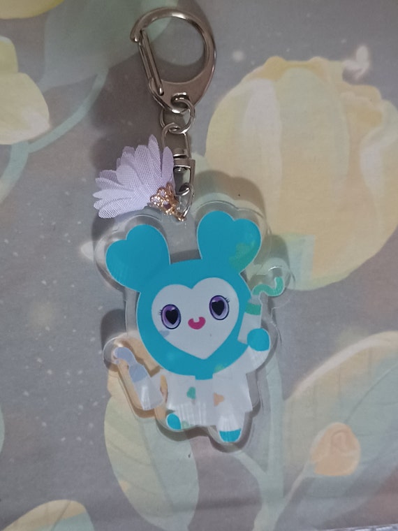 Twice Lovely Key Ring Etsy UK