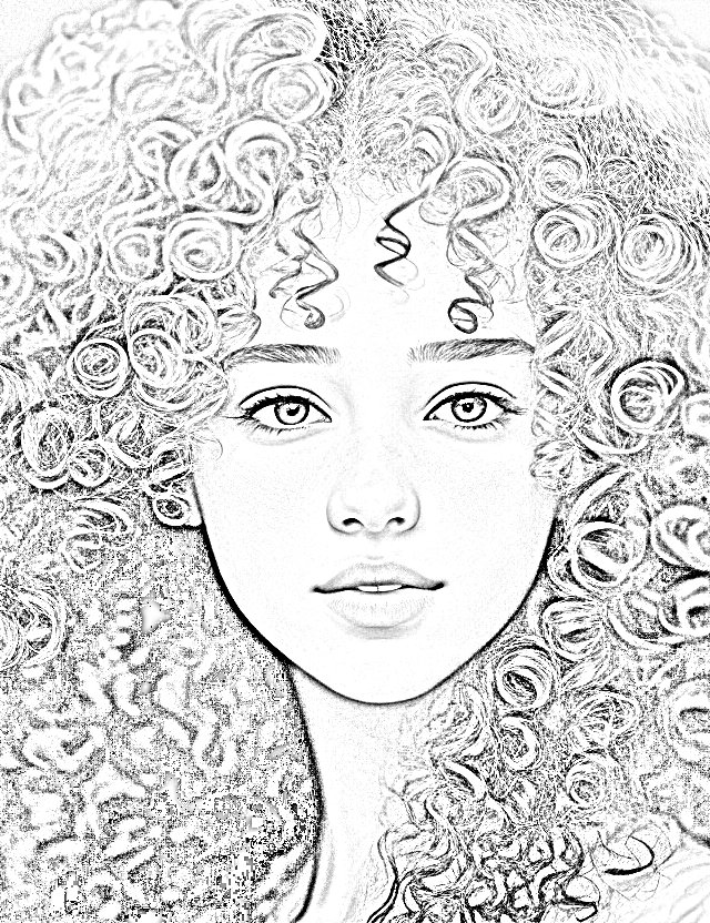 Coloring Pages for Adults Printable Adult Women Coloring Pages - Etsy