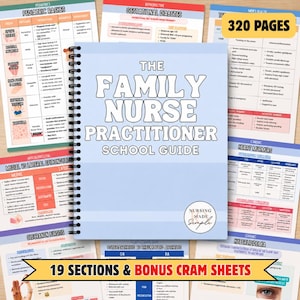 The Family Nurse Practitioner School Guide | FNP School Guide | Family Nurse Practitioner Study Guide | FNP Boards Prep