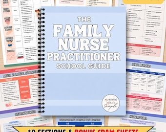 The Family Nurse Practitioner School Guide | FNP School Guide | Family Nurse Practitioner Study Guide | FNP Boards Prep
