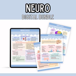 Neurological Disorders/Neuro Disorders/Nursing Notes/Nursing School Study Guide/NCLEX Neuro Review