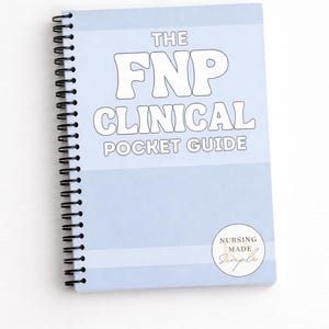 NOUVEAU Guide de poche clinique FNP édition 2026 | Guide clinique de poche pour les infirmières praticiennes de famille | Guide de référence FNP
