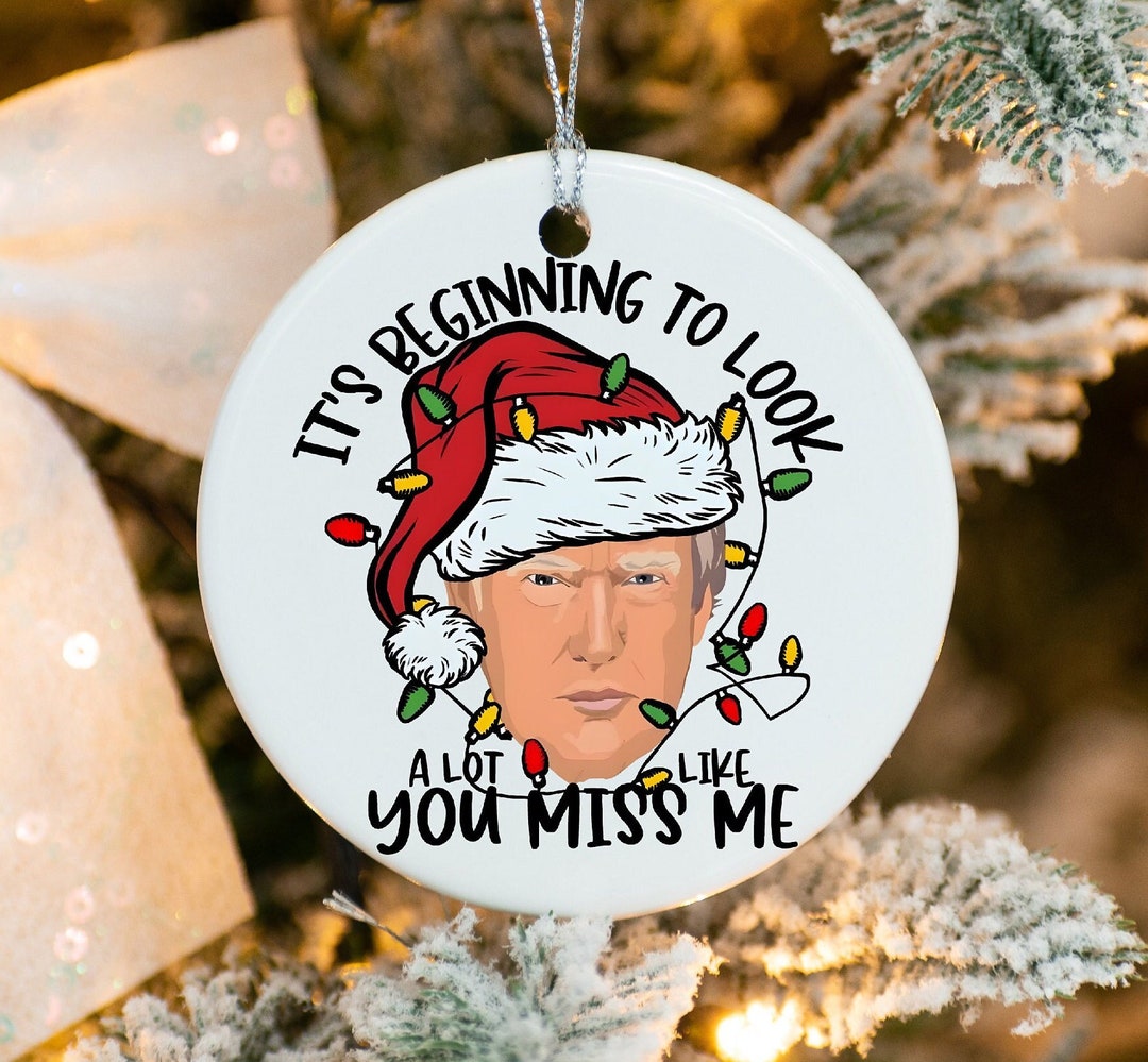 Buddy Elf Christmas Ornament - Funny Ceramic "I Just Like To Smile" Elf Tree Ornament With Double-Sided Print