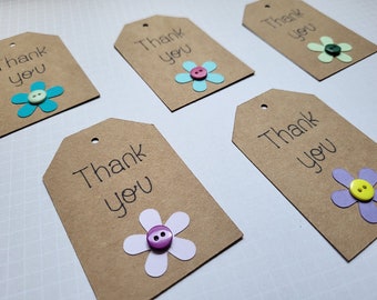 Thank You Gift Tags - Thank You Tags - Paper Tags