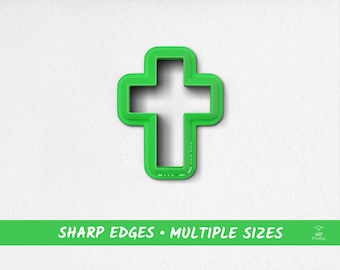 Cross Polymer Clay Cutters | Cookie Cutters | Multiple Sizes | Polymer Clay Tools | Jewellery Tools | Clay Tools
