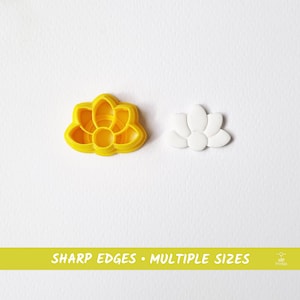 Emporte-pièces en pâte polymère Daisy 02 | à l&#39;emporte-pièce | Plusieurs tailles | Outils pour pâte polymère | Outils de bijouterie | Outils d&#39;argile