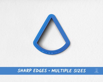 Triangle 02 Polymer Clay and Cookie Cutter - Multiple Sizes