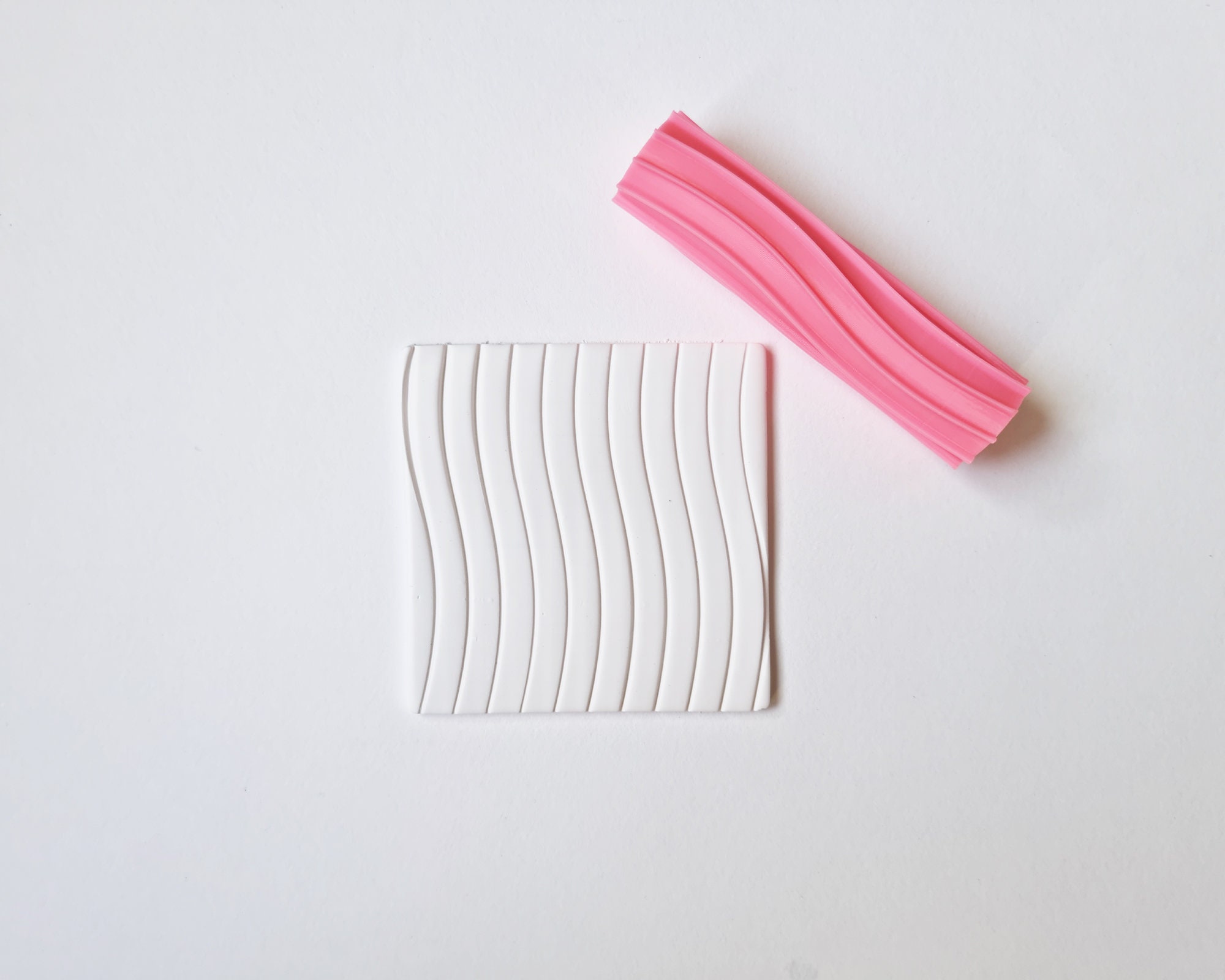 Line Clay Lines Pattern Polymer Clay Texture Roller Polymer Clay Tools - Etsy