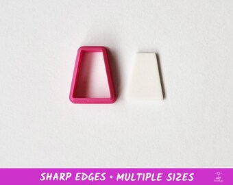 Rectangle 02 Polymer Clay and Cookie Cutter - Multiple Sizes