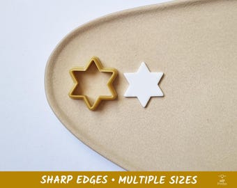 Stern 04 Polymer Clay und Ausstecher - mehrere Größen