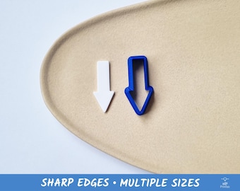 Arrow 02 Polymer Clay and Cookie Cutter - Multiple Sizes
