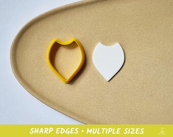 Shield 02 Polymer Clay and Cookie Cutter - Multiple Sizes