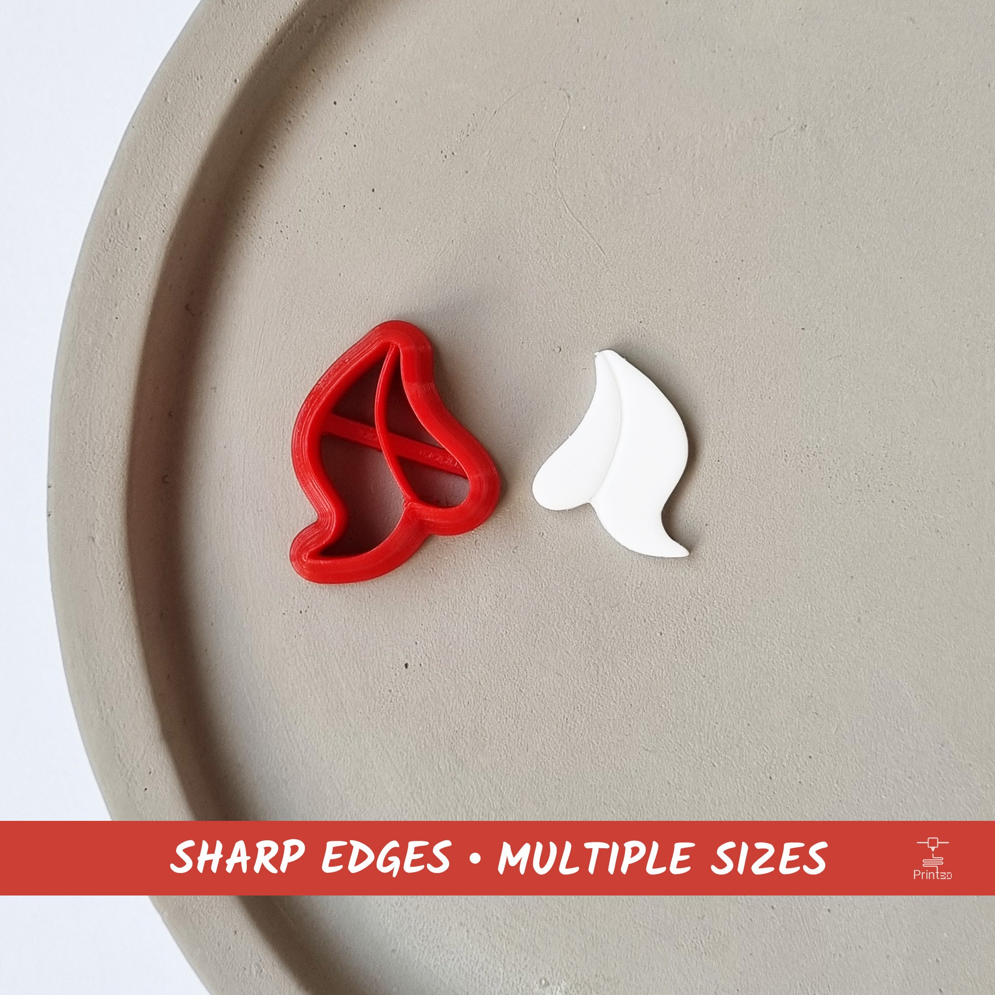 Wing Polymer Clay Cutters | Cookie Cutters | Multiple Sizes | Polymer Clay Tools | Jewellery Tools | Clay Tools