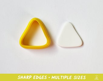 Triangle Organic Polymer Clay Cutters | Cookie Cutters | Multiple Sizes | Polymer Clay Tools | Jewellery Tools | Clay Tools