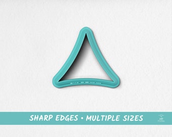 Triangle 08 Polymer Clay and Cookie Cutter - Multiple Sizes
