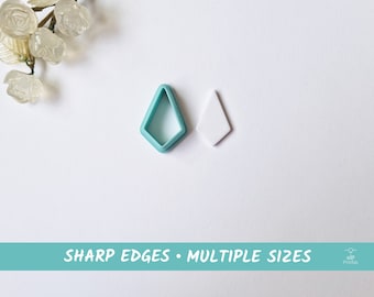 Rhombus 02 Polymer Clay and Cookie Cutter - Multiple Sizes