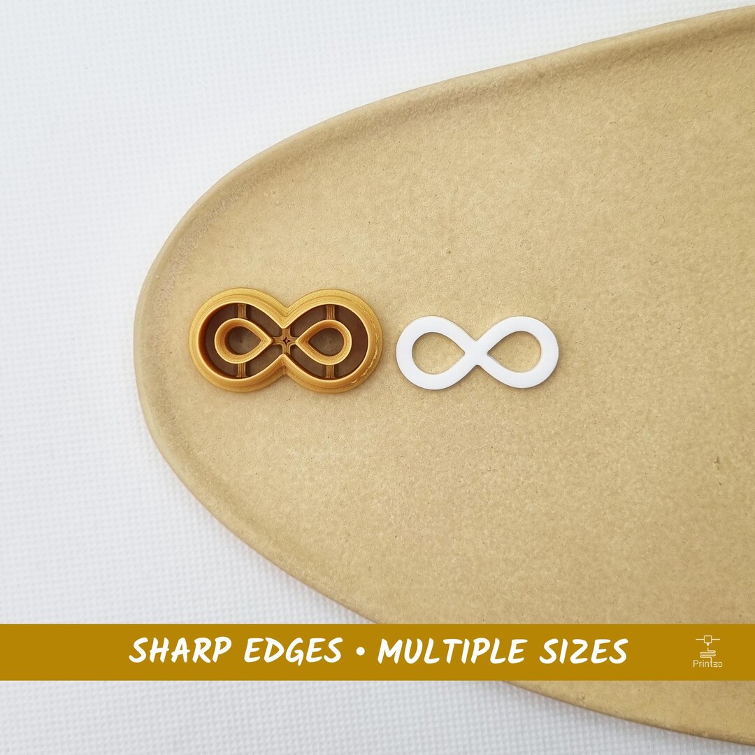 Infinity Symbol Polymer Clay and Cookie Cutter - Multiple Sizes - Etsy