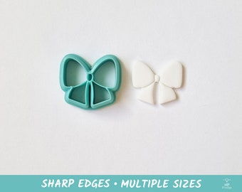 Bowtie Polymer Clay Cutters | Cookie Cutters | Multiple Sizes | Polymer Clay Tools | Jewellery Tools | Clay Tools