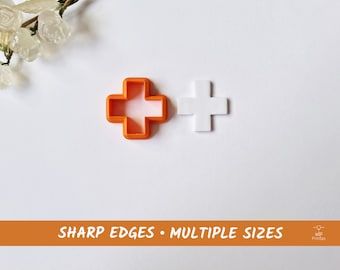 Cross 02 Polymer Clay and Cookie Cutter - Multiple Sizes