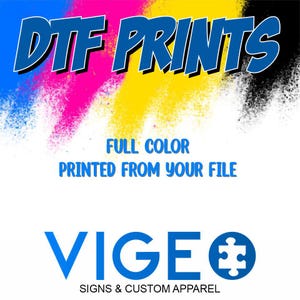 DTF Gang Transfer, Custom DTF Print, Custom Gang Sheet, Custom Heat Transfer, Bulk DTF Transfer, Wholesale Dtf Print, Full Color Dtf Print