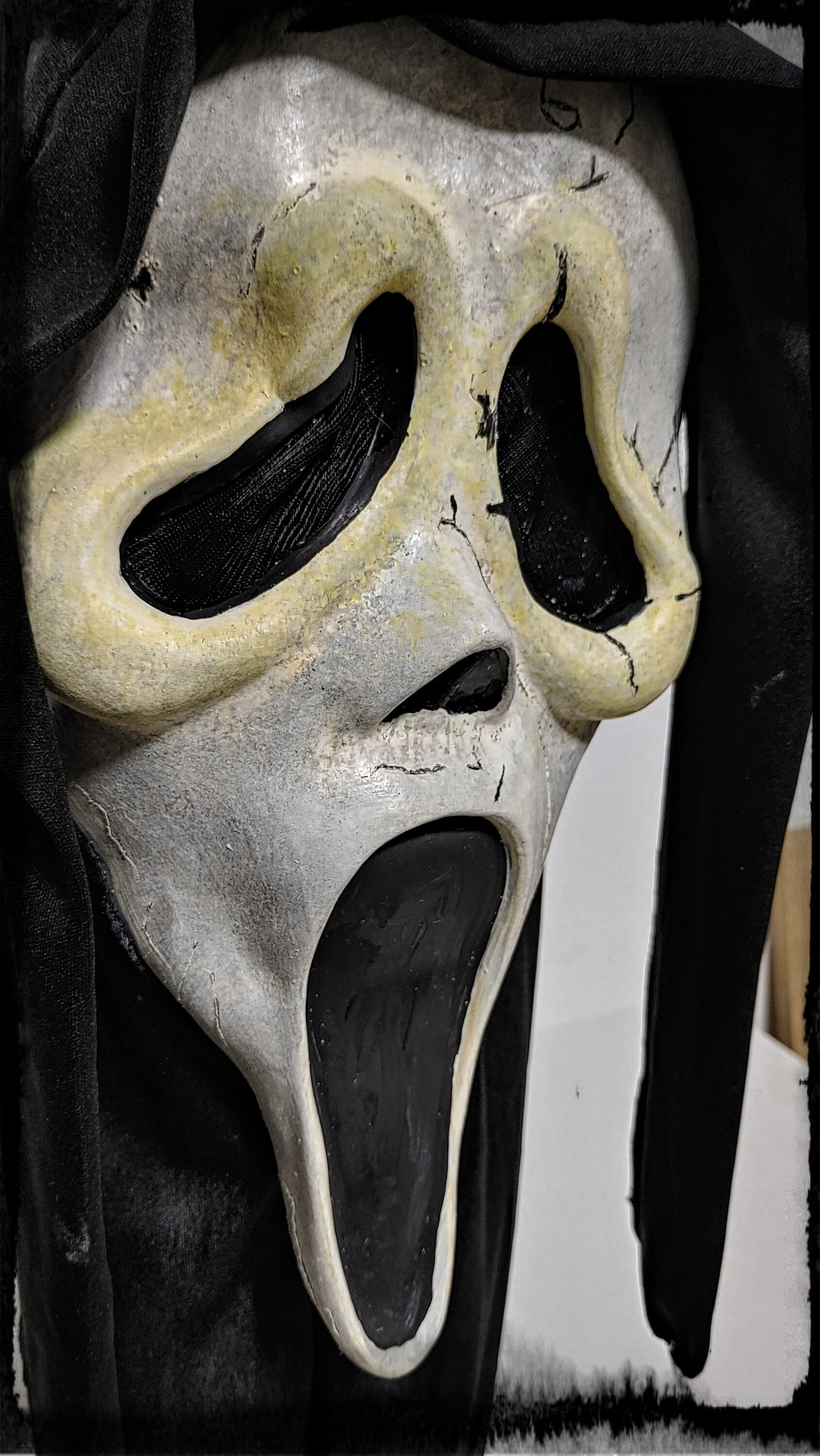 Ghostface Nancy Loomis Scream 6 Aged Mask 