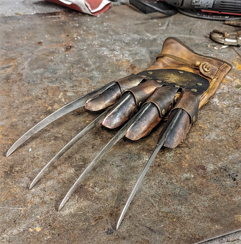 Freddy Krueger Glove Custom Inspired Part 3 Dream Warrior Etsy