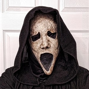 SCREAM-O-WEEN Latex Maske Halbes Gesicht