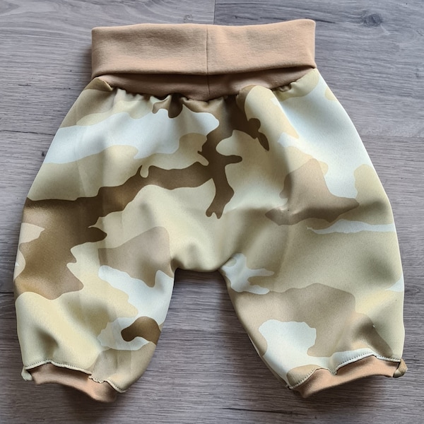 Baby harem pants camo