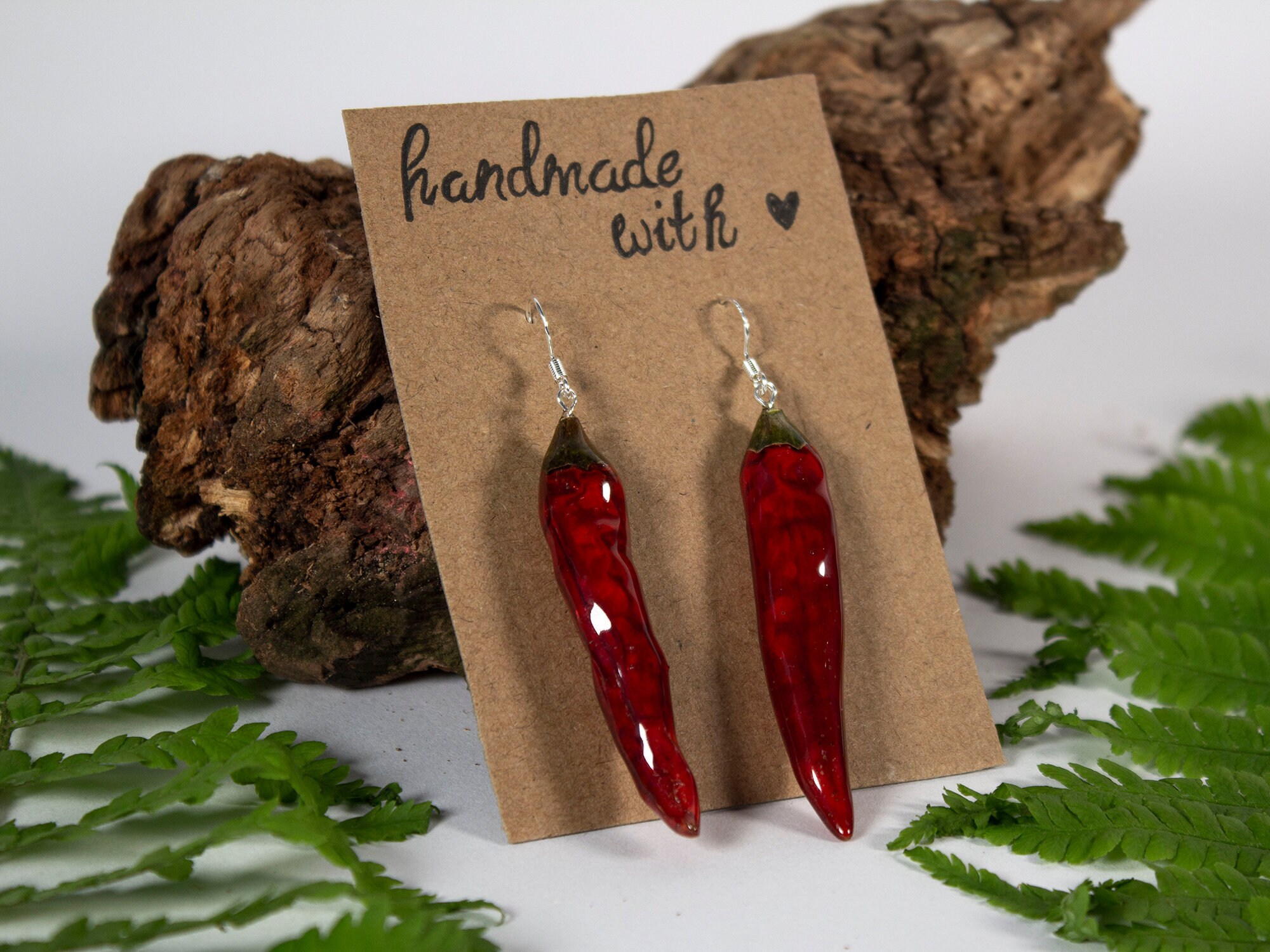 Red hotsell pepper earrings