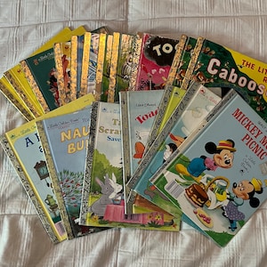 Vintage Little Golden books, choose individually!