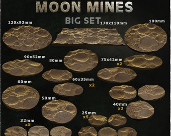 BASIS: MAANMIJNEN voor wargames en tafelbladen