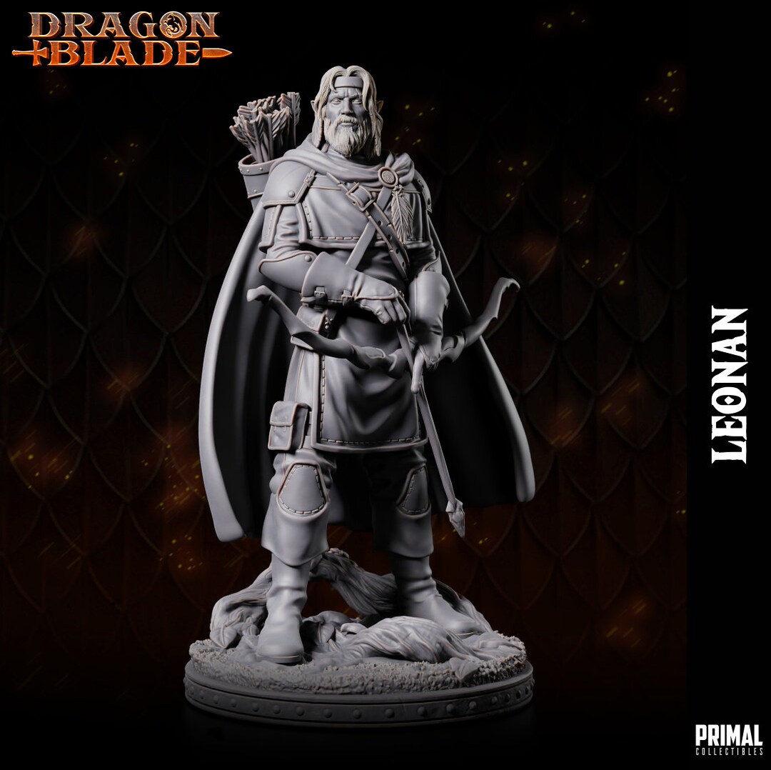 DNDDGL Leonan Tanis Halfelven half Elf Ranger Etsy