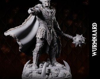 Verminaard Highlord Miniature – Dragonlance Wurmnaard Boss, PRIMALCollectibles