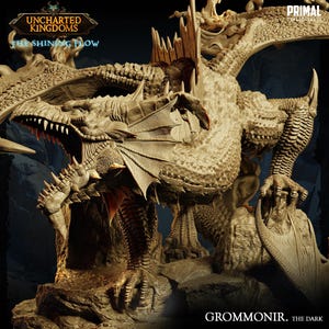 DNDUK - Shimmergloom - Grommonir - Shadow Dragon Miniature - Etsy