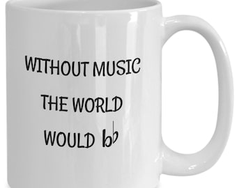 Music Teacher Gift, Music Lover Gift Mug, Musician Gifts, Gifts for Music Lover, Musicians, Music Students, Gifts for Music Teachers Women