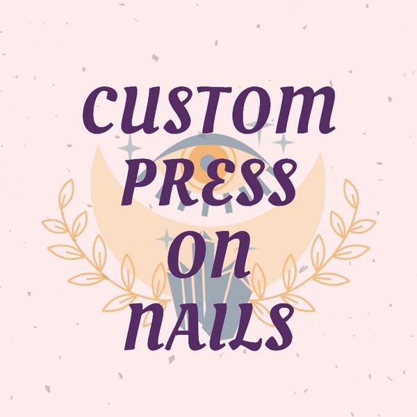 Custom Handmade Press On Nails
