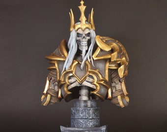 Buste du roi Léoric, Buste du roi Léoric, Diable.