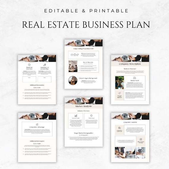 Plan De Negocios Inmobiliario Plan De Empresa Para Un Negocio De
