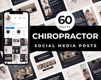 Chiropraktor Instagram Templates Chiropractic Klinik Templates Chiropractic Wellness Social Media Posts Chiropractic Wellness Branding Canva