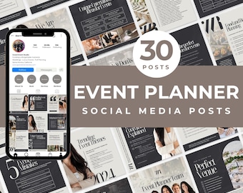 Event Planner Instagram Templates Event Planner Proposal Event Planner Price List Event Planner Templates Event Planner Social Media Posts