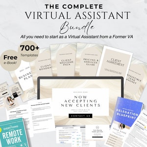 Virtual Assistant Starter Pack Virtual Assistant Checklists Virtual Assistant Templates Virtual Assistant Proposal Virtual Assistant Resume