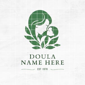 Doula Logo Design Templates Birth Worker Logo Wellness Logo Holistic