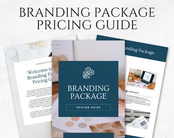 Branding Package Pricing Guide Template Printable Freelancer Services Pricing Guide Branding Services Template Design Pricing Guide Canva