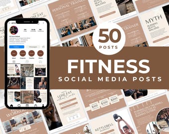Fitness Instagram-Vorlagen Fitnesslehrer Instagram-Vorlagen Fitness Coach Instagram-Vorlagen Fitness Influencer Instagram-Vorlagen