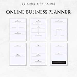 May include: A printable online business planner with sections for a security plan, insurance schedule, third-party risk management, employee identity training, retention management, and confidential information destruction.
