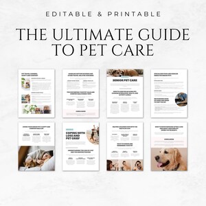 May include: A printable guide to pet care with sections on pet travel, senior pet care, coping with loss and pet grief, and helping children cope with the death of a pet.